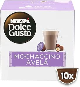 Dolce Gusto Mochaccino Em Cápsula Avelã Nescafé – 10 Unidades (170g)